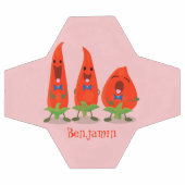 Caricature de piments chantants mignons (Plat)