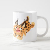 Caricature de plaisance Bobcat Jumbo Mug (Droite)