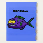 Caricature de poisson de Piranha (Dos)