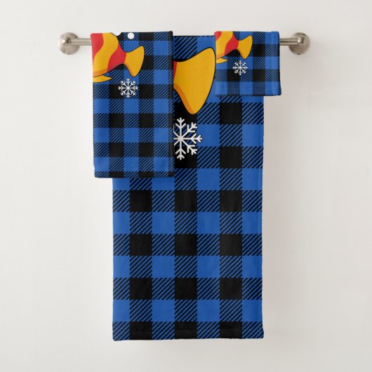 Caricature de poisson tropical de Noël sur le Moti (En situation)