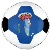 Caricature de poisson tropical guppy très chic (Tourné)