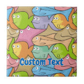 Caricature de poissons carreaux céramiques (Devant)