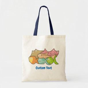Caricature de poissons sac fourre-tout