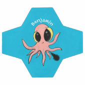 Caricature de poulpe de bébé mignonne et cheeky (Plat)