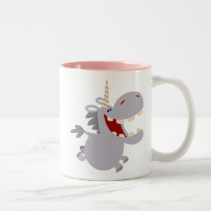 Caricature de Toothy mignonne Unicorn Mug