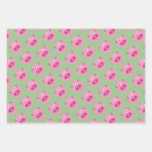 Caricature de visage de porc feuille papier d'emba (Devant 2)