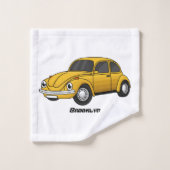 Caricature de voiture classique (Gant de toilette)