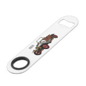 Caricature de voiture classique 1920 (Devant angulaire)