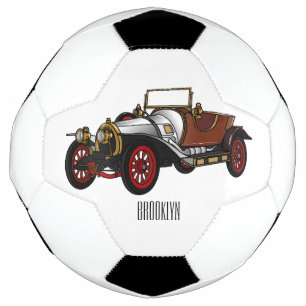 Caricature de voiture classique 1920