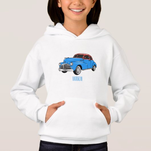 Caricature de voiture classique 1948 (Devant)
