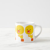 Caricature de vol mignon canotage Espresso Mug (Droite)