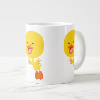 Caricature de vol mignon canotage Jumbo Mug