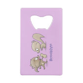 Caricature d'écureuils marrants (Dos)