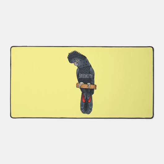 Caricature d'oiseau à queue rouge (Recto)