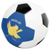 Caricature d'oiseau canari jaune chantant mignon (3/4)