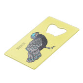 Caricature d'oiseau de faisan paon de Bornéo (Devant Angle)