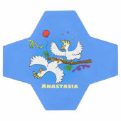 Caricature d'oiseaux de cockatoo amusante (Plat)