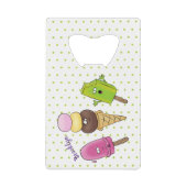 Caricature drôles de glace popsicle dessin animé t (Devant)