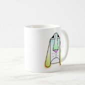 Caricature Droopy Bloodhound Mug (Devant droit)