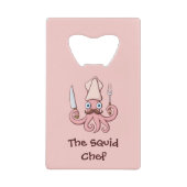 Caricature du chef calmar (Devant)