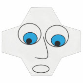 Caricature effrayée Visage Design amusant (Plat)