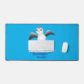 Caricature en bécasseau mignon (Clavier et souris)