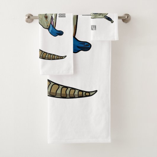 Caricature en bleu (En situation)