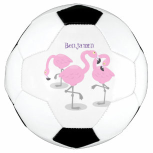 Caricature en trio flamand rose mou