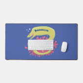 Caricature humoristique murène verte (Clavier et souris)