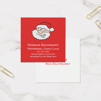 Caricature informelle et amusante du Père Noël pro