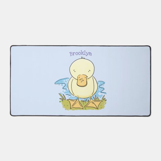 Caricature jaune mignon pour canard bébé (Recto)