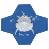 Caricature joli dauphin kawaii kawaii (Plat)