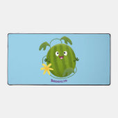 Caricature joli et souriant de pastèque (Recto)