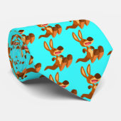 Caricature mignon Kangaroo Joey Cravate (Roulé)