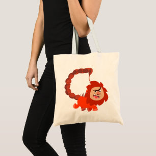 Caricature mignonne et souriante Sac fourre-tout M
