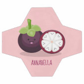 Caricature mignonne mauve mangouste (Plat)