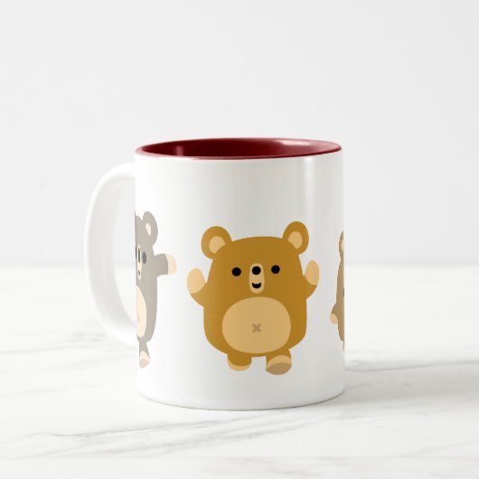 Caricature mignonne Oears 2 mug (Devant gauche)