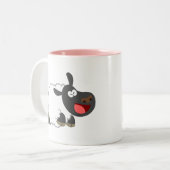 Caricature Mignonne Rire Mug mouton (Devant gauche)