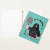 Caricature mole joyeux (Devant avec enveloppe)