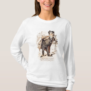 Caricature of Chester Alan Arthur, c.1883 T-shirt
