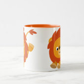 Caricature Perky mignon Lion Mug (Centre)
