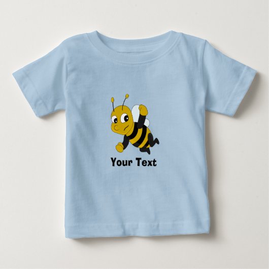 Caricature personnalisée Bee Baby T-Shirt (Devant)