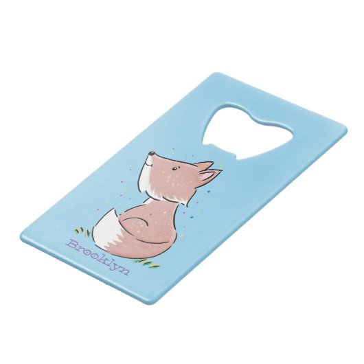 Caricature pour bébé renard (Devant Angle)