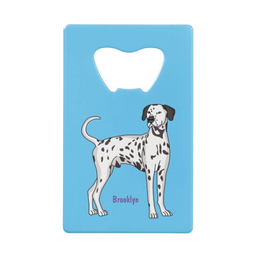 Caricature pour chien dalmate (Devant)