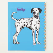 Caricature pour chien dalmate (Dos)