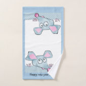 Caricature souris rat Nouvel An 2020 symbole enfan (Serviette à main)