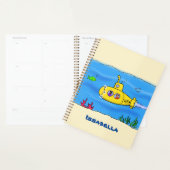 Caricature sous-marine joyeuse (Devant avec enveloppe)