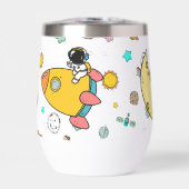 Caricature spatiale astronaute (Avant)