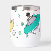 Caricature spatiale astronaute (Arrière)