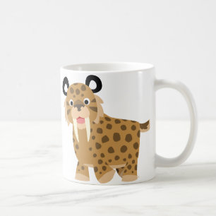 Caricature sympa Smilodon Mug